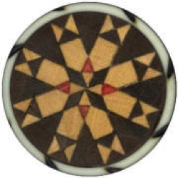 22-1.6  Radial designs (spokes) - wood Parquetry